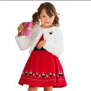 Disney Minnie Mouse Holiday Fancy dress for girls. Size 5/6